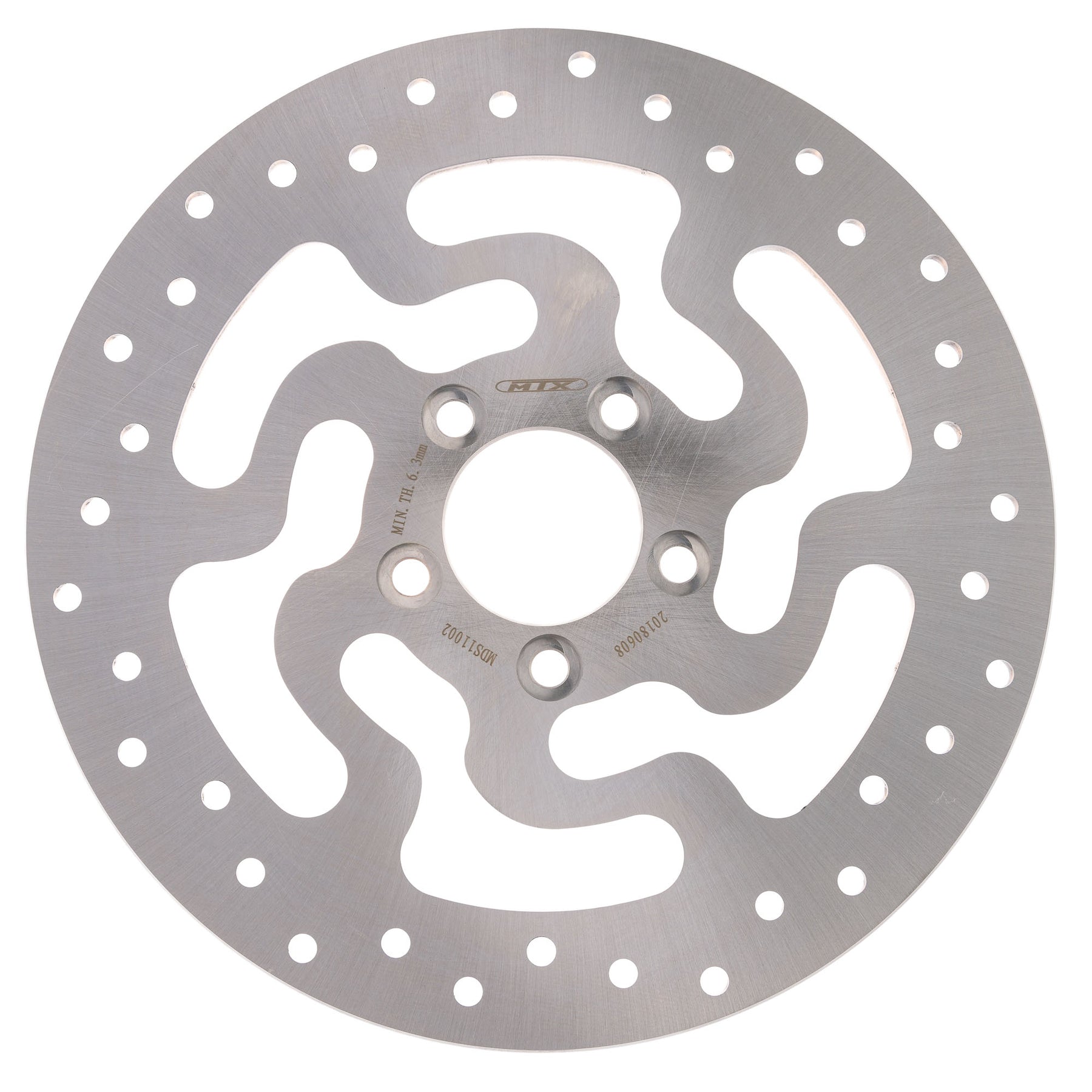 MTX Performance Brake Disc Rear Solid Round Harley Davidson MD529 #11002