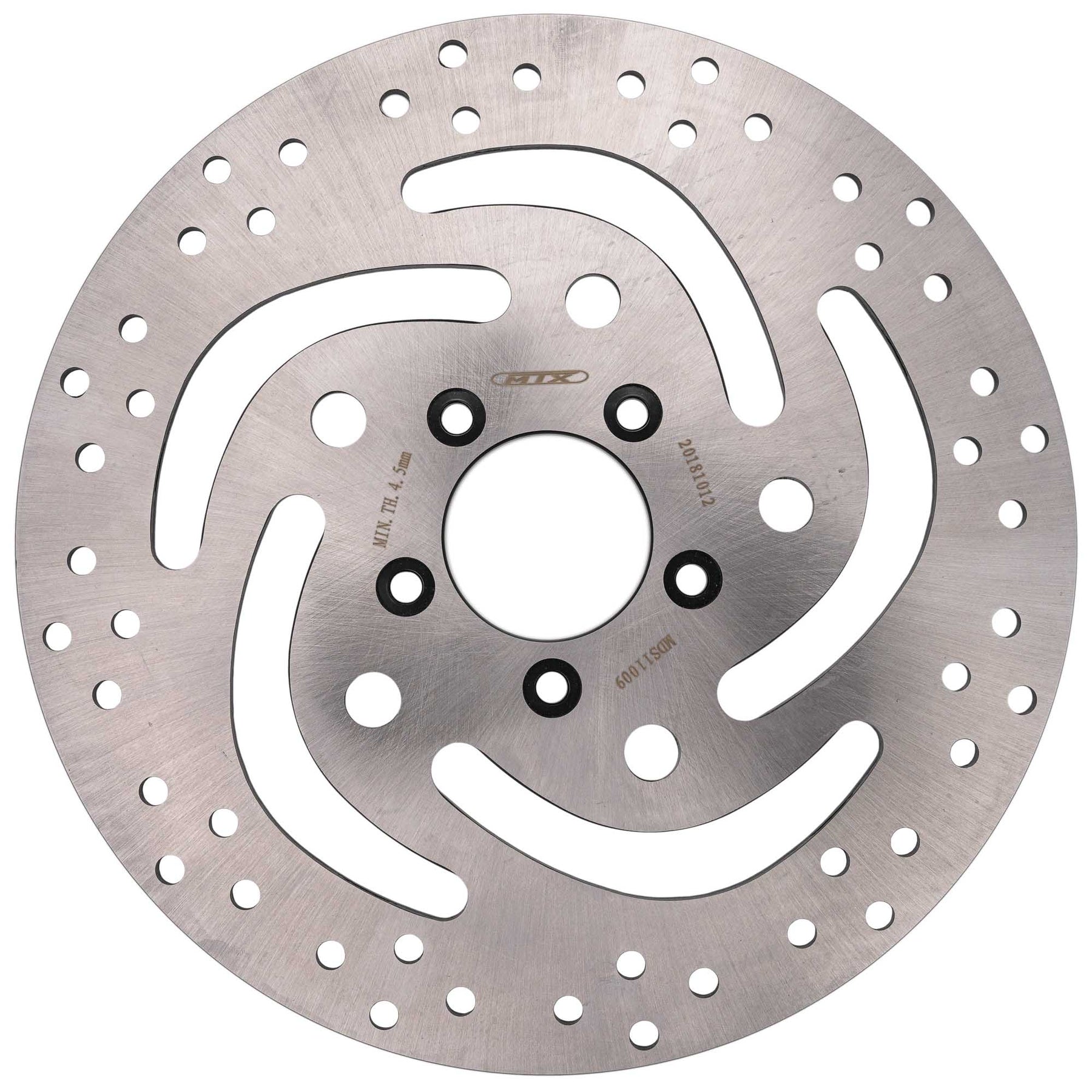 MTX Performance Brake Disc Front Solid Round Left Hand #11009