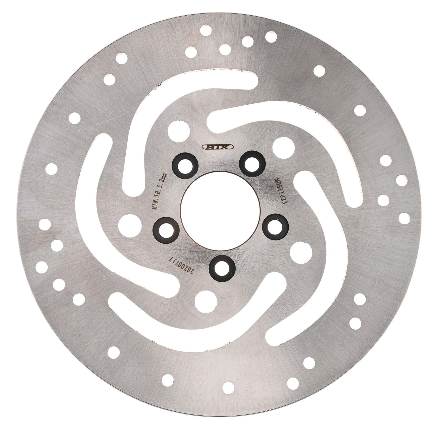 MTX Performance Brake Disc Rear Solid Round Harley Davidson MD513 #11023