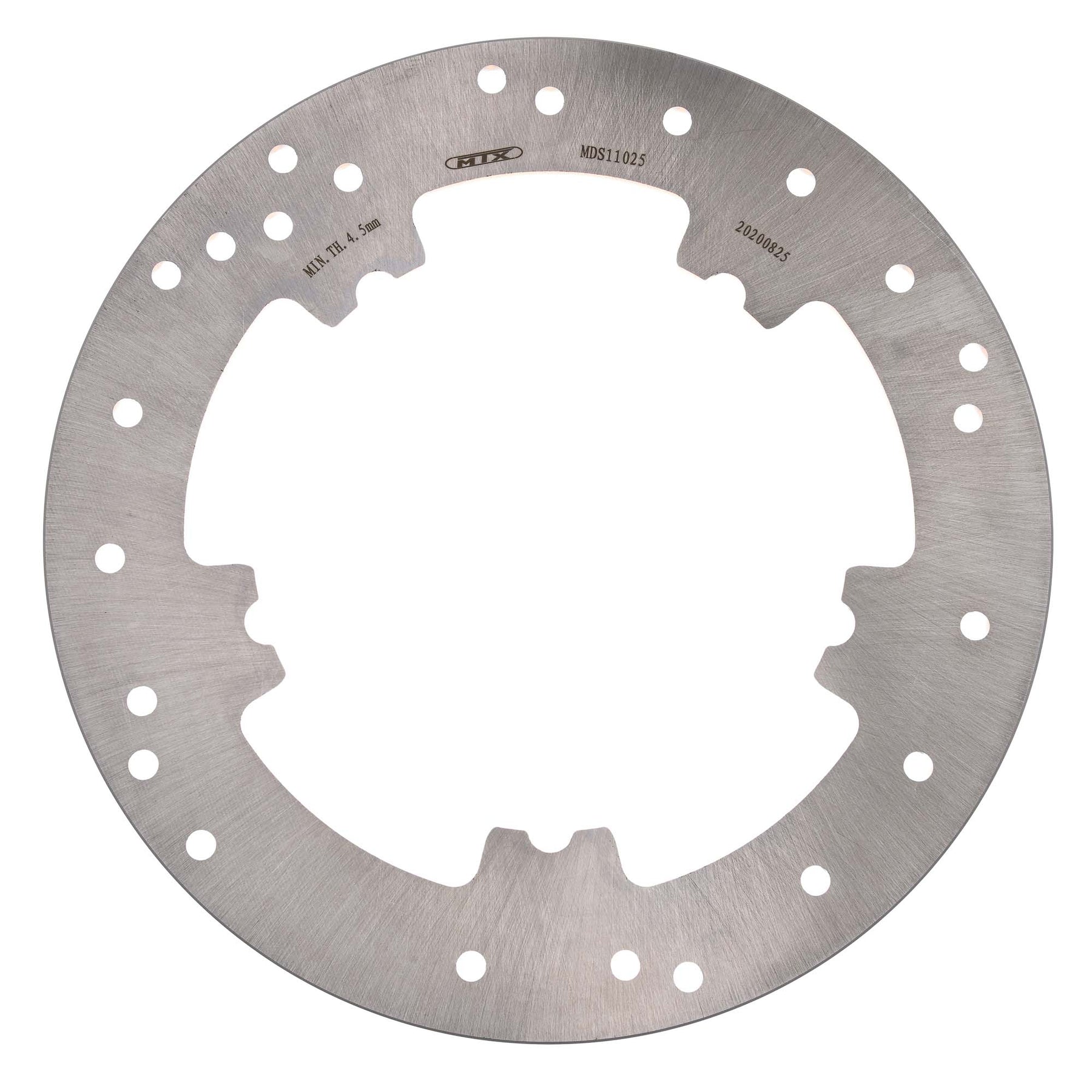 MTX Performance Brake Disc Front Solid Round Harley Davidson MD514 #11025