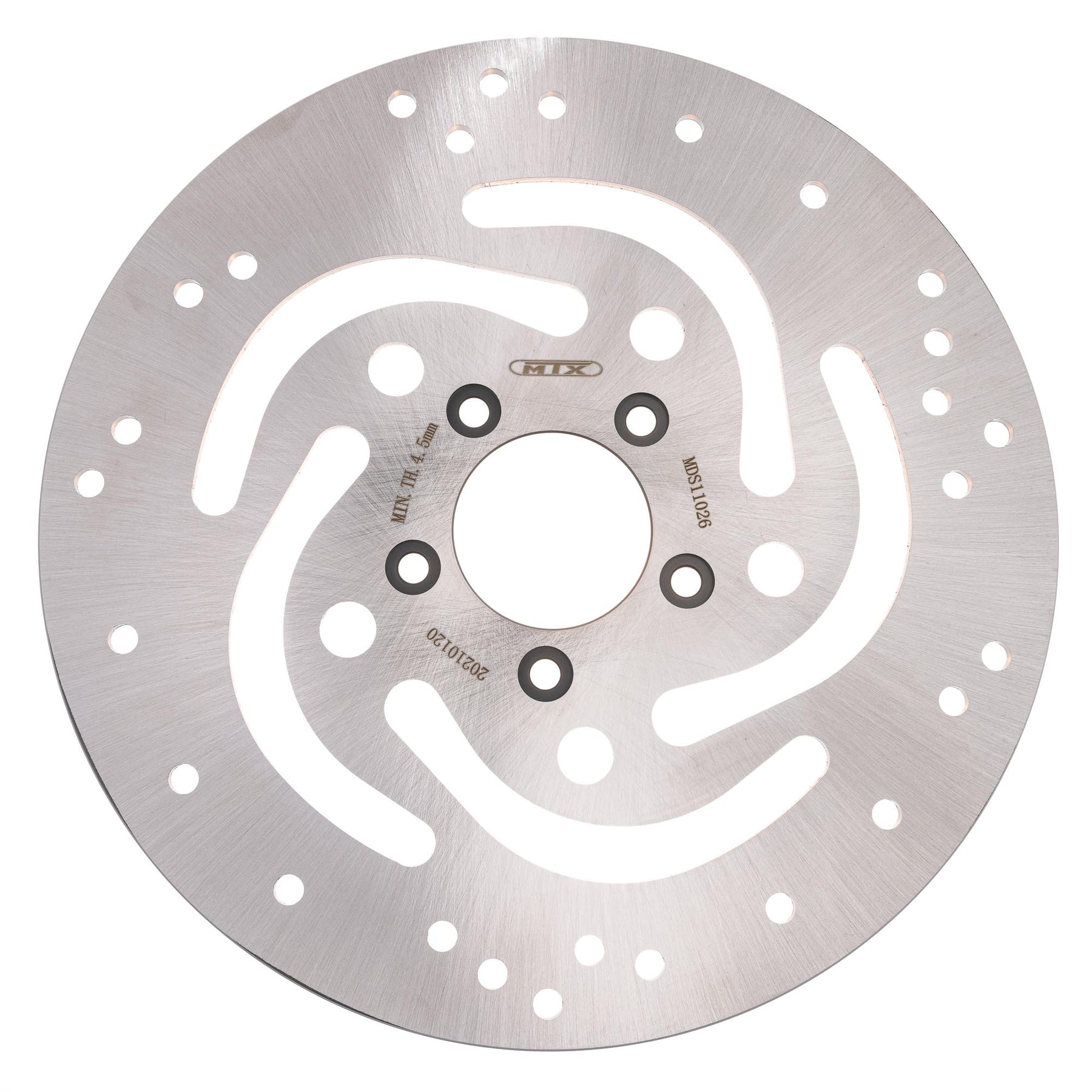 MTX Performance Brake Disc Front Solid Round Harley Davidson MD521 #11026