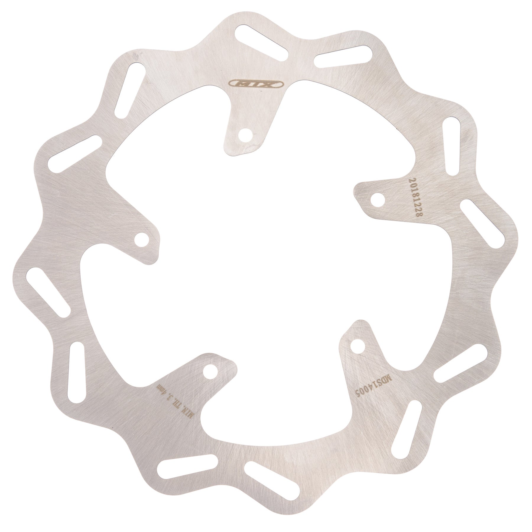 MTX Performance Brake Disc Rear Solid Wavy Aprilia #14005
