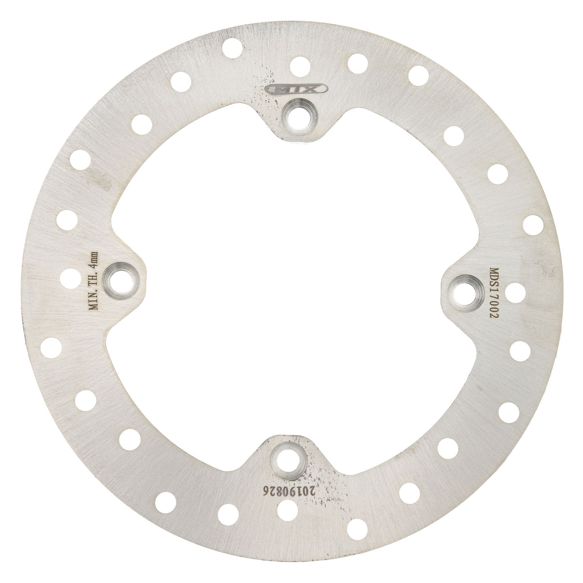 MTX Performance ATV Brake Disc Front or Rear Solid Round Can Am MD6370 #17002