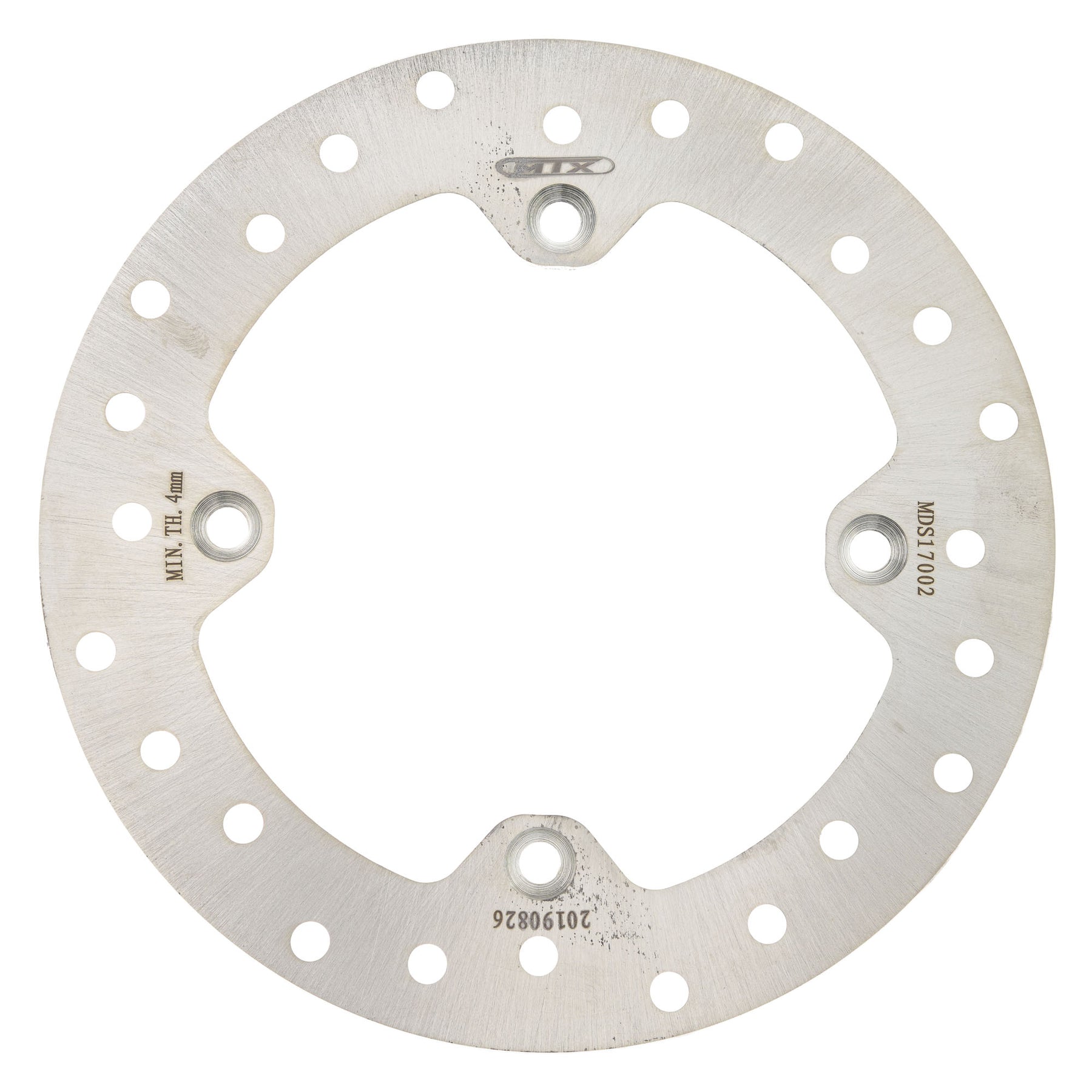 MTX Performance ATV Brake Disc Front or Rear Solid Round Can Am MD6370 #17002