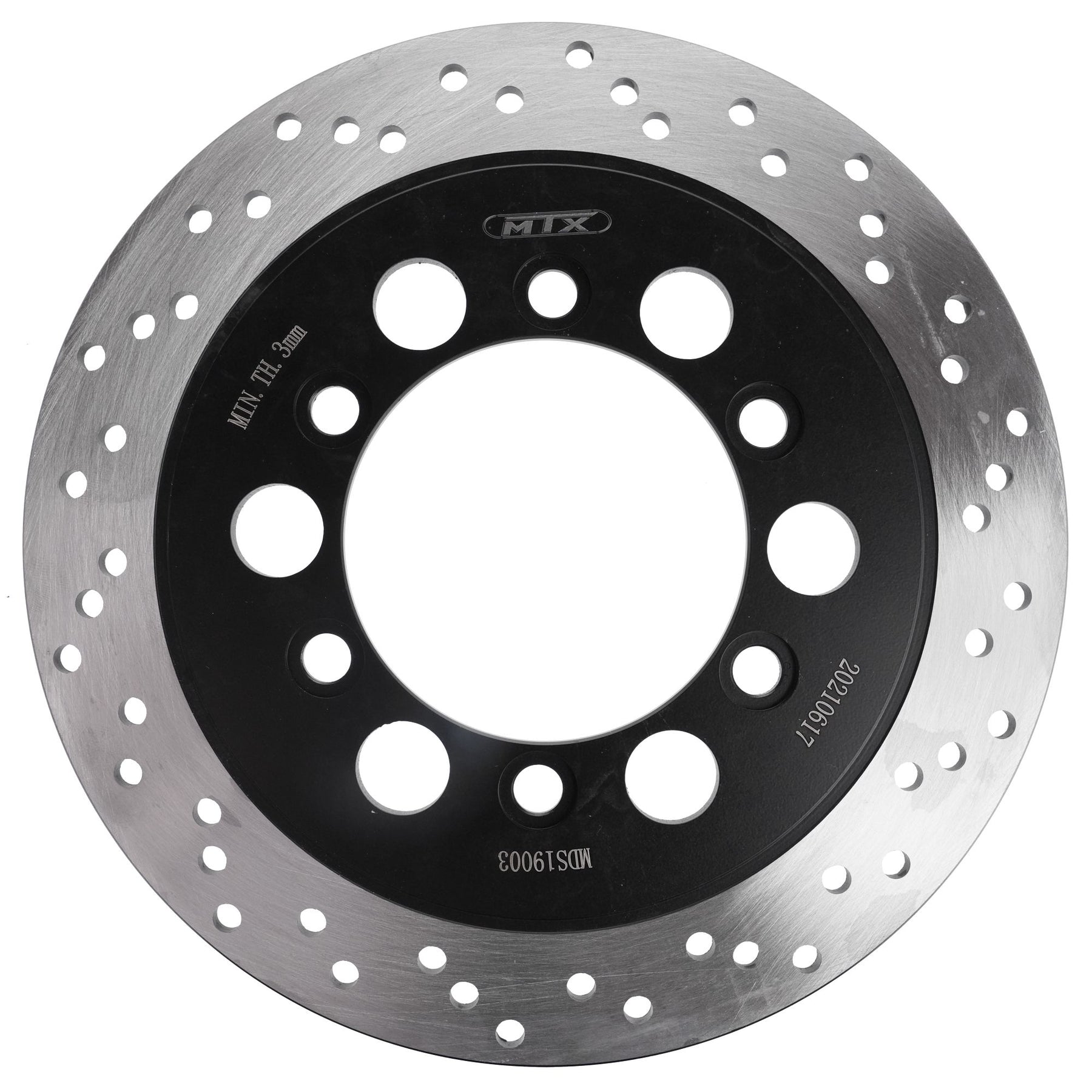 MTX Performance Brake Disc Rear Solid Round Hyosung MD689 #19003