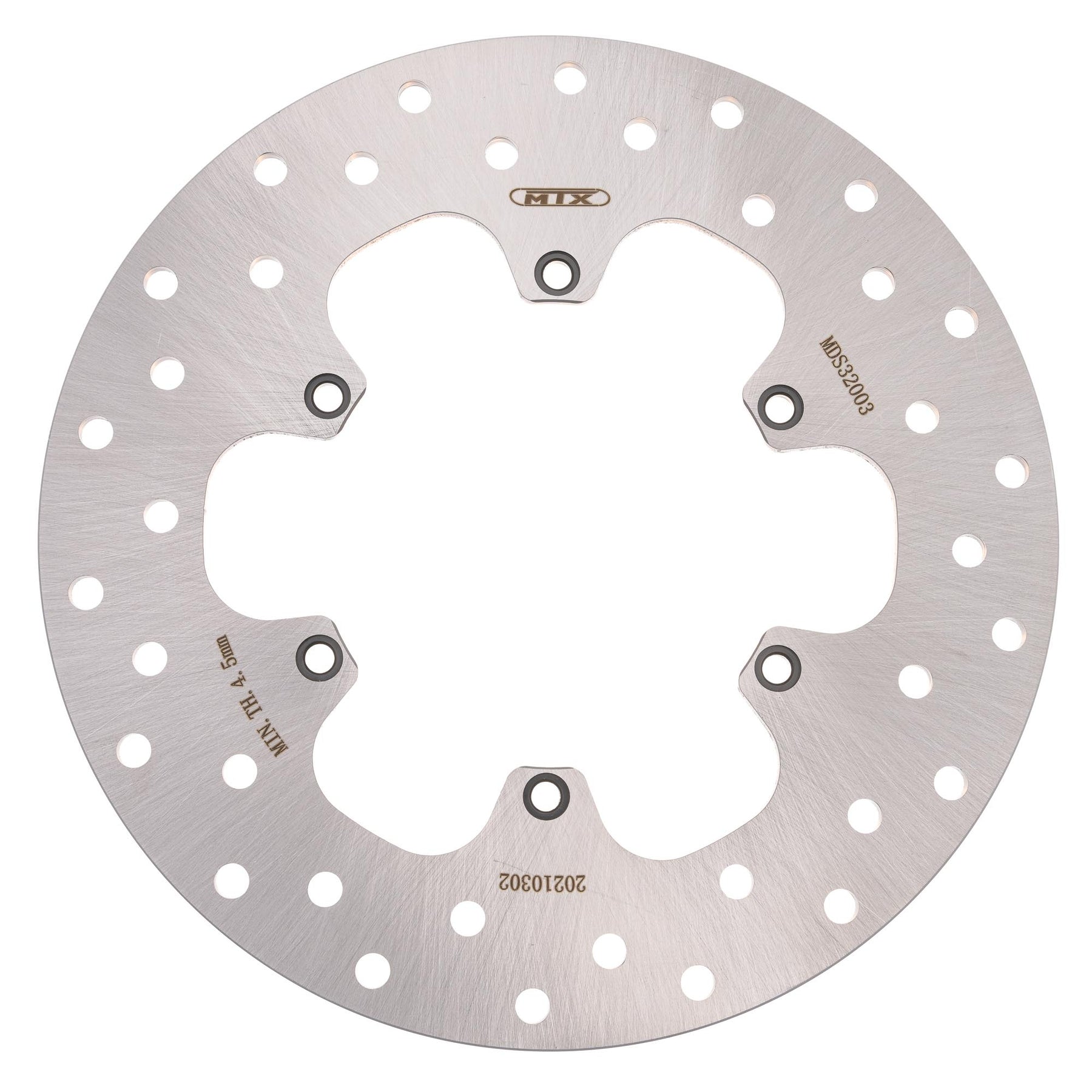 MTX Performance Brake Disc Rear Solid Round BMW Husqvarna MD651 #32003