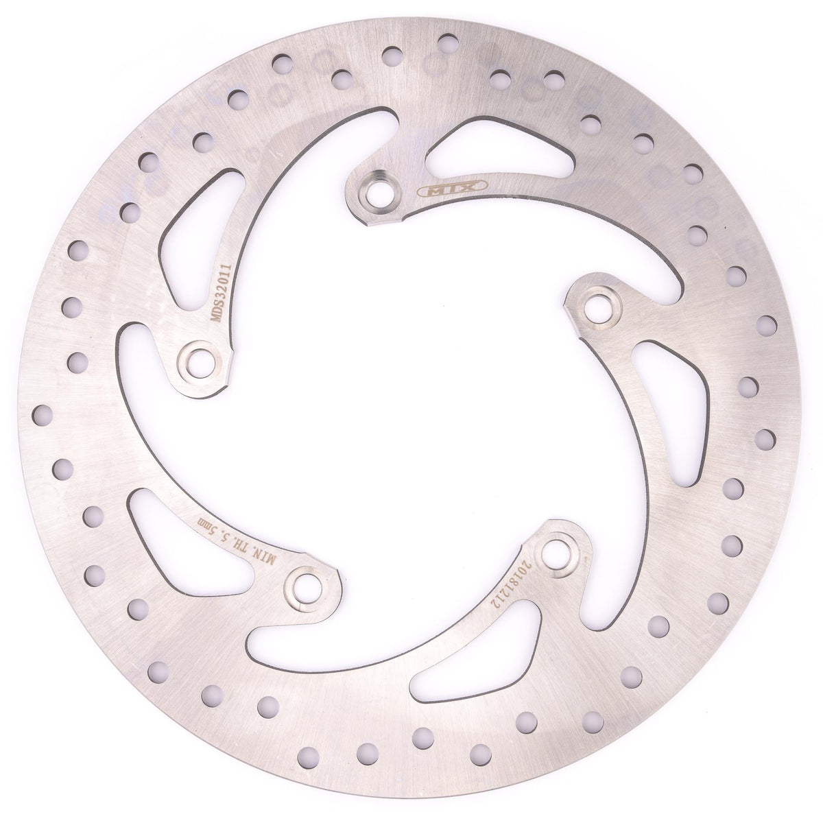 MTX Performance Brake Disc Rear Solid Round BMW MD688 #32011