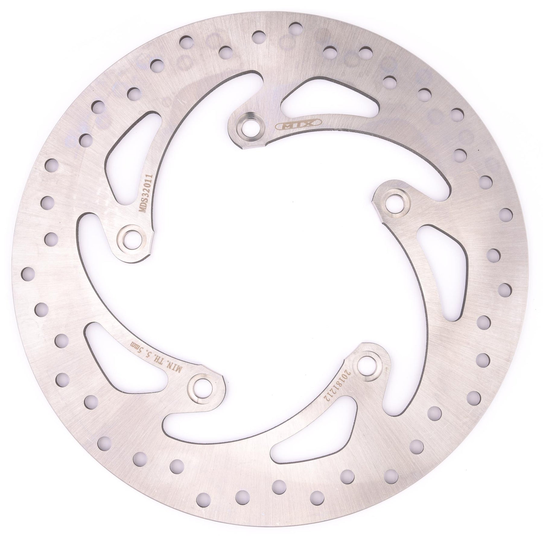 MTX Performance Brake Disc Rear Solid Round BMW MD688 #32011