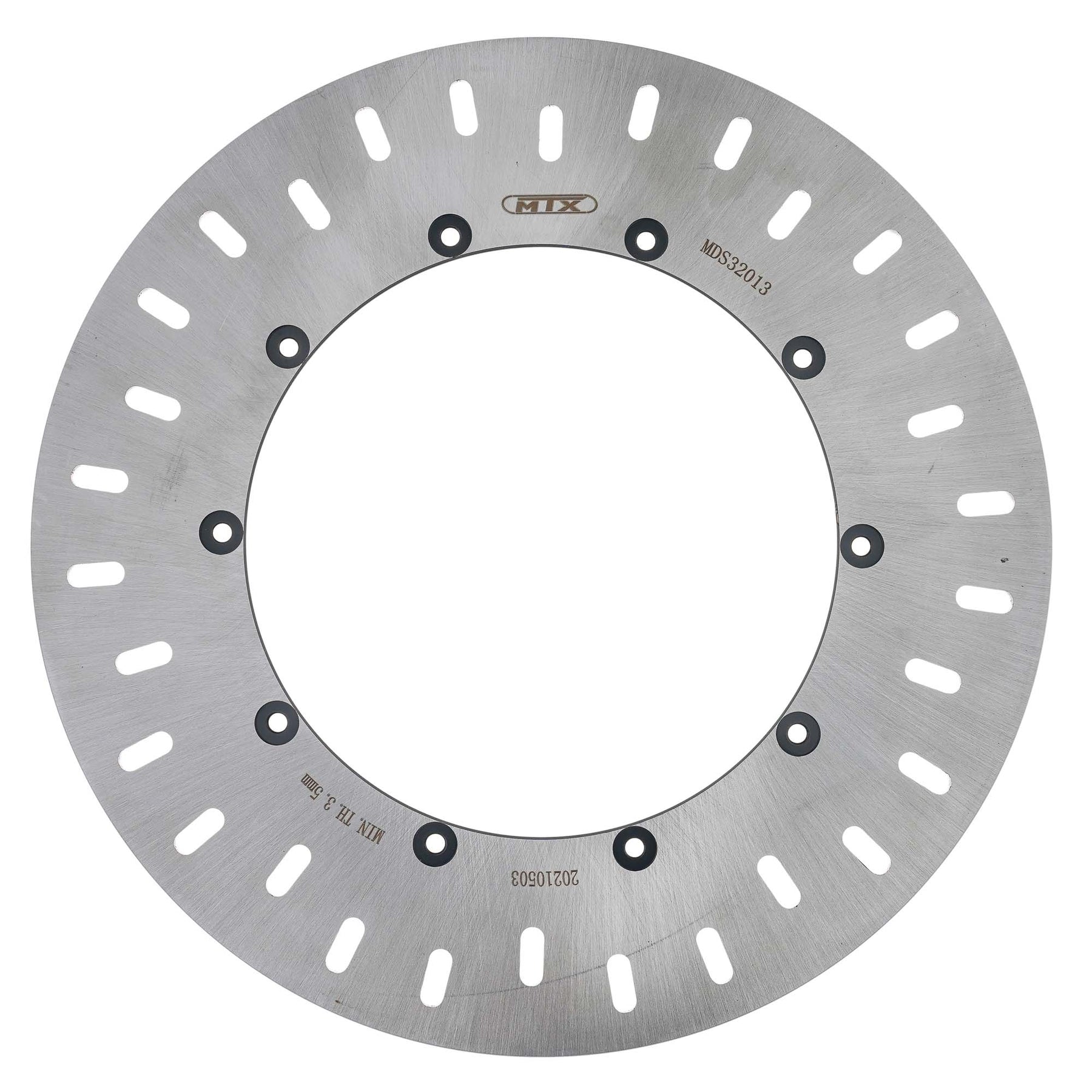 MTX Performance Brake Disc Front Solid Round BMW MD604 #32013