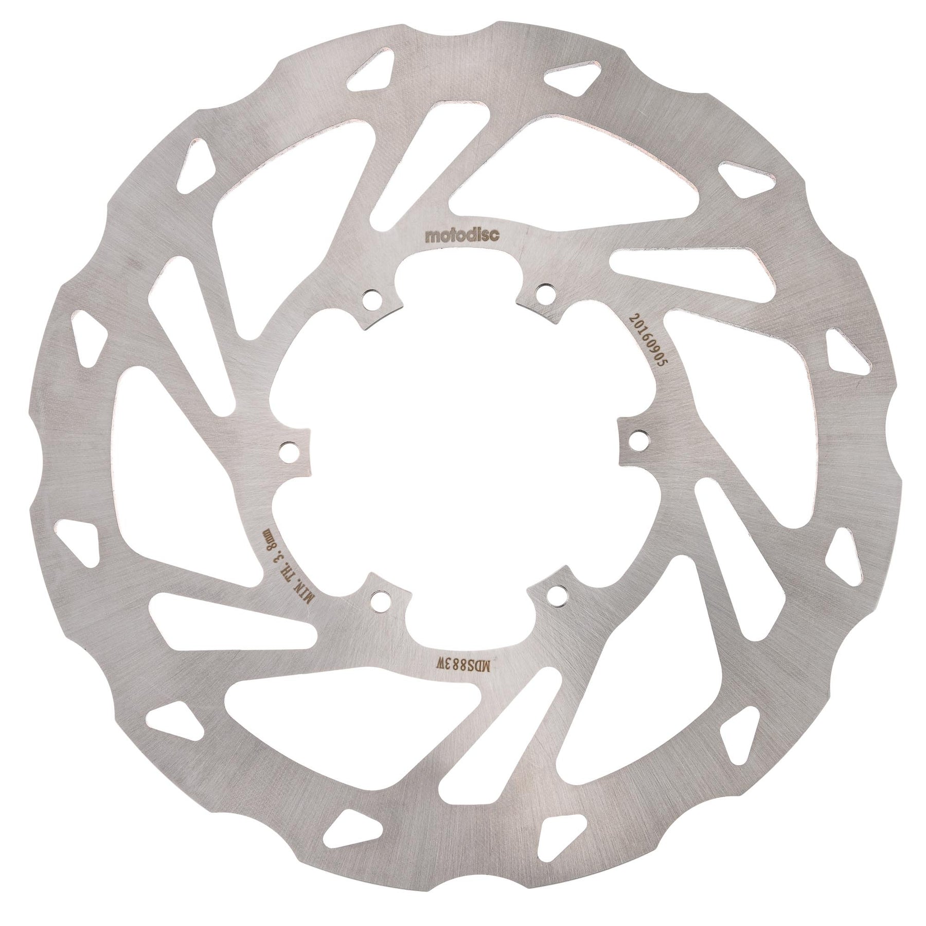 MTX Performance Brake Disc Front Solid Wavy BMW MD809 #32015