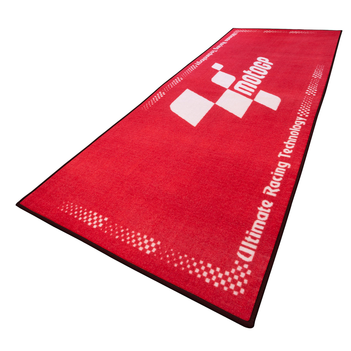 MotoGP Red With White Logo Pro Garage Pit Mat 190 X 80cm