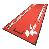 MotoGP Garage Mat Series 4 190 x 80 cm (Red/White)