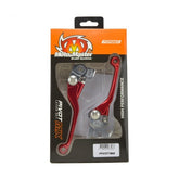 Moto-Master KTM MX Pivot Lever Set - Forged Red