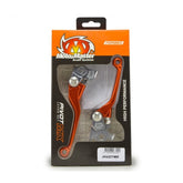 Moto-Master KTM MX Pivot Lever Set - Forged Orange