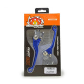 Moto-Master GasGas/Husqvarna (Braktec) MX Pivot Lever Set - Forged Blue