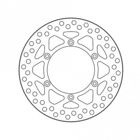 Moto-Master Kawasaki KX125/250 (1989-2001)/KX500 (1989-2004) Vintage Rear 220 Disc