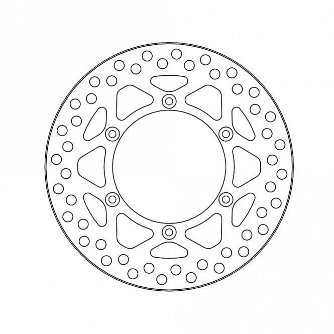 Moto-Master Kawasaki KX125/250 (1989-2001)/KX500 (1989-2004) Vintage Rear 220 Disc