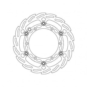 Moto-Master KTM/Husqvarna/GasGas (with speedometer) 260mm Flame Alu. Floating Front Disc