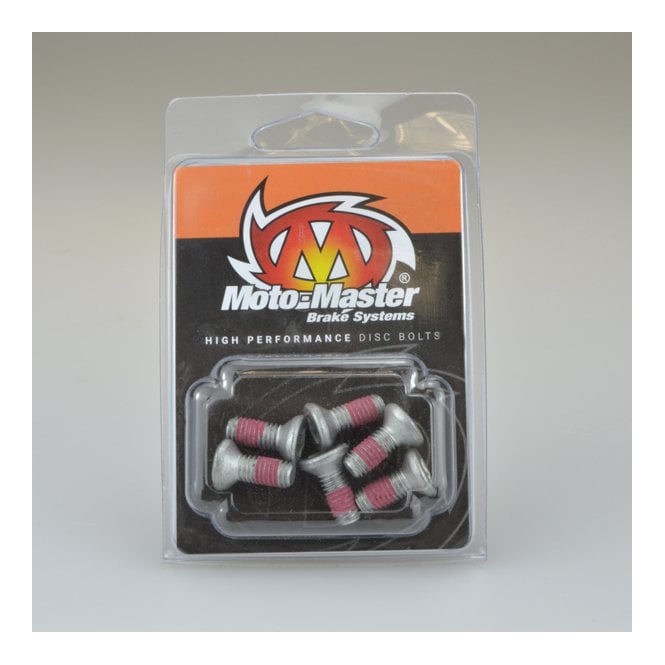 Moto-Master Set Of Disc Bolts - M6X12 Countersunk Inner Hex (6pcs)