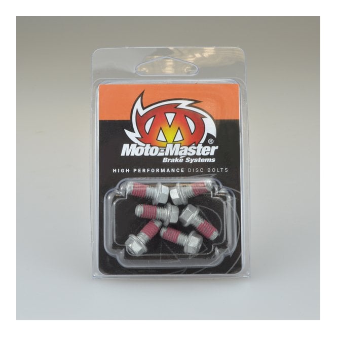 Moto-Master Set Of Disc Bolts - M6X13 Hexagon Head (6Pcs)