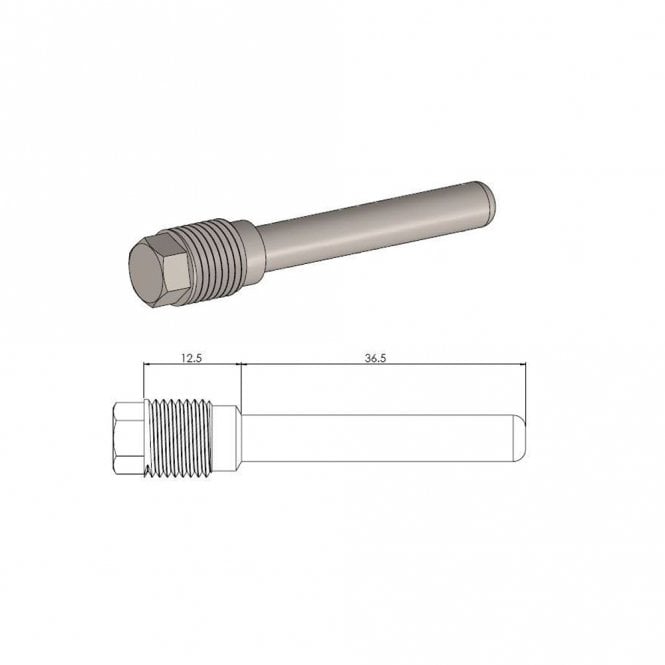 Moto-Master Brake Pad Pin - 213021