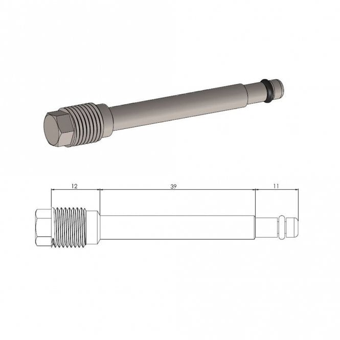 Moto-Master Brake Pad Pin - 213023