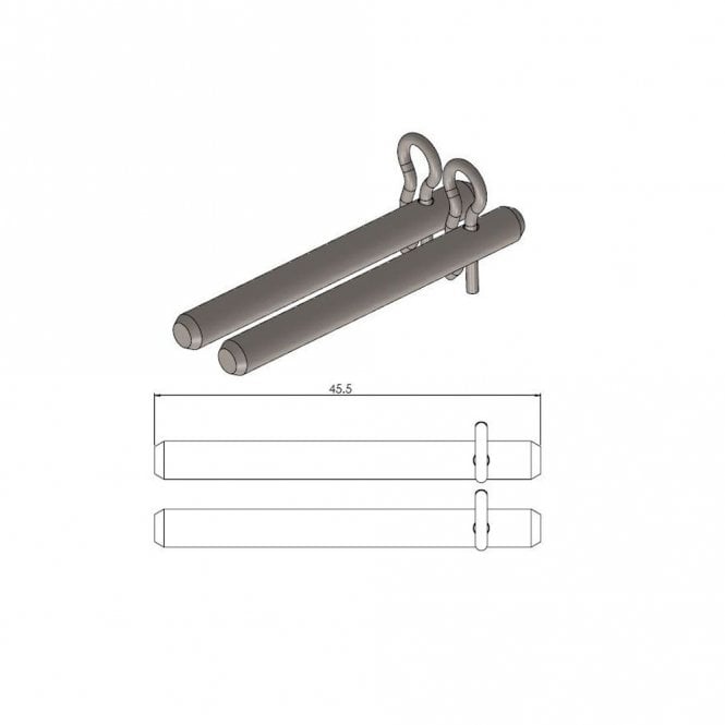 Moto-Master Brake Pad Pin - 213027