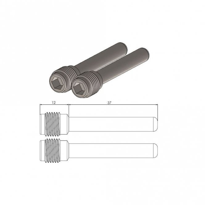 Moto-Master Brake Pad Pin - 213040