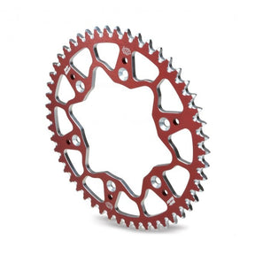 Moto-Master Honda 7075 Series Alu. Sprocket (520-49T) - Red