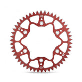 Moto-Master Honda 7075 Series Alu. Sprocket (520-49T) - Red