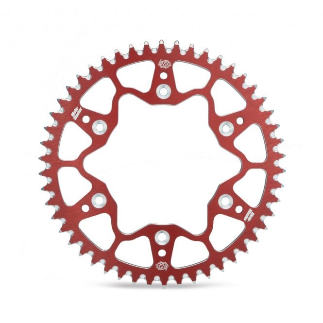 Moto-Master Honda 7075 Series Alu. Sprocket (520-49T) - Red