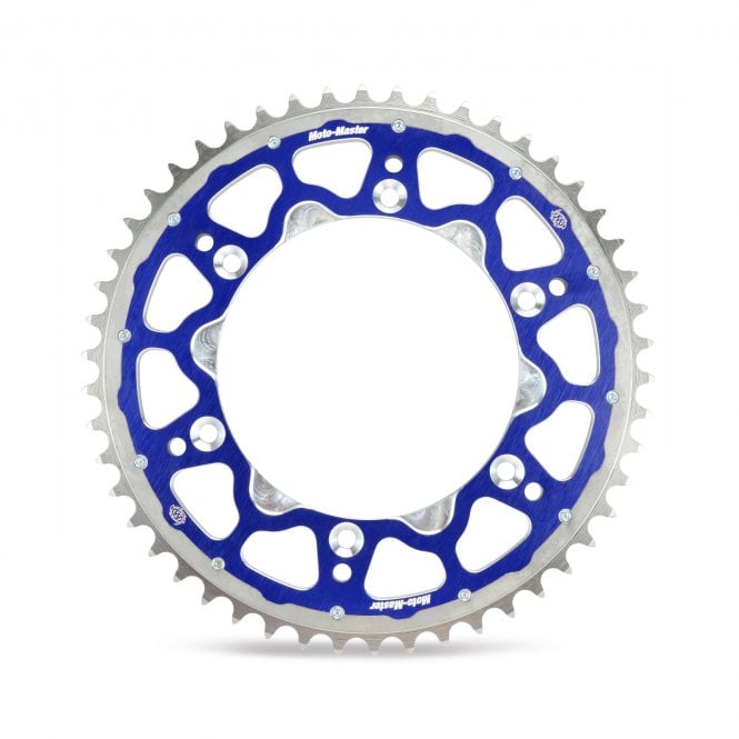 Moto-Master Husaberg/Husqvarna/KTM Fusion Dual Ring Sprocket (520-49T) - Blue
