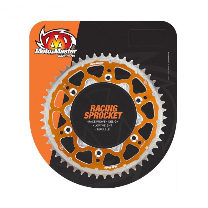 Moto-Master Husaberg/Husqvarna/KTM Fusion Dual Ring Sprocket (520-49T) - Orange