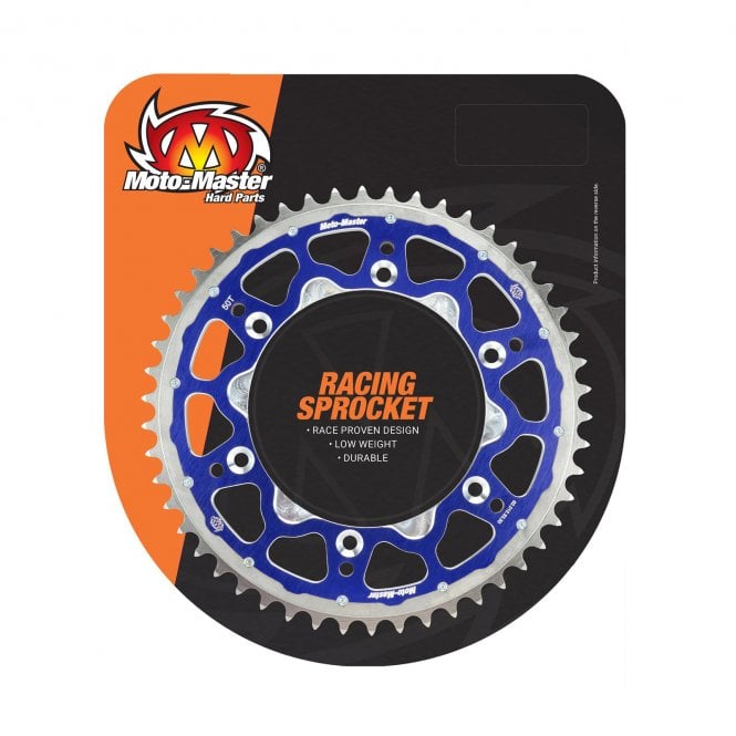 Moto-Master Yamaha Fusion Dual Ring Sprocket (520-49T) - Blue