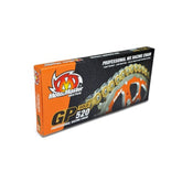 Moto-Master GP 520-118 Gold Chain (with Clip)