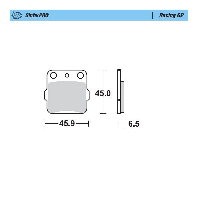 Moto-Master Racing GP SinterPRO Brake Pads - 91012