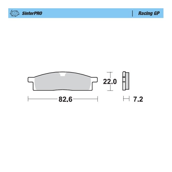 Moto-Master Racing GP SinterPRO Brake Pads - 91212