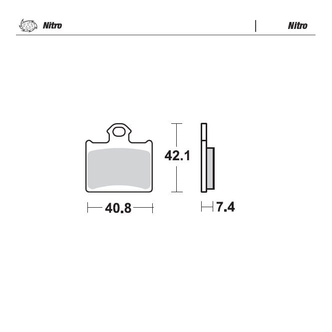 Moto-Master Nitro Brake Pads - 96721