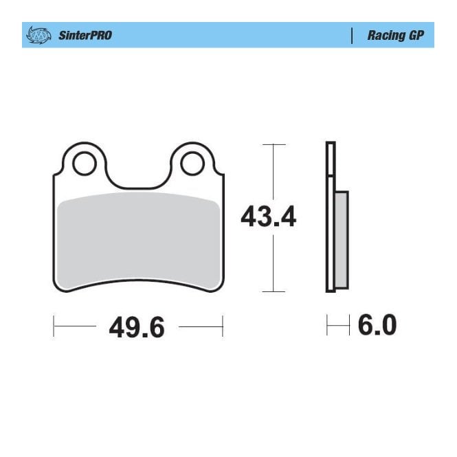 Moto-Master Racing GP SinterPRO Brake Pads - 99112