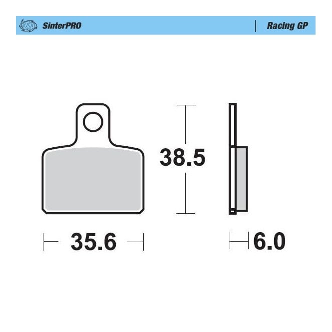 Moto-Master Racing GP SinterPRO Brake Pads - 99212