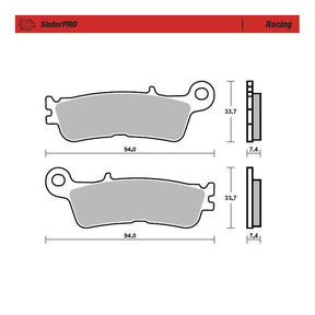Moto-Master Racing SinterPRO Brake Pads - 99811