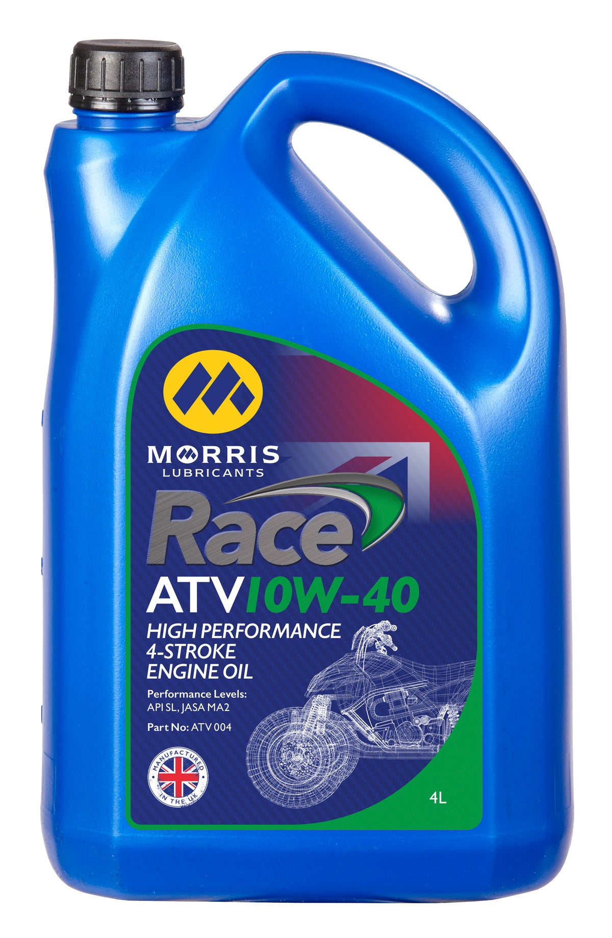 Morris Lubricants Race ATV 10W-40 Engine Oil 4L