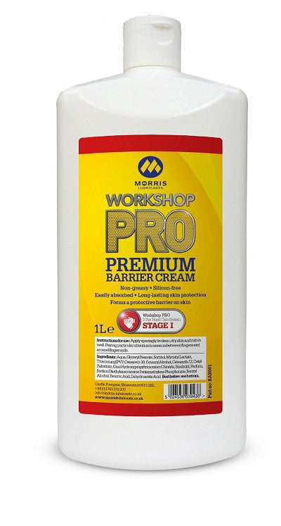 Morris Lubricants Barrier Cream Skin Protection 1L