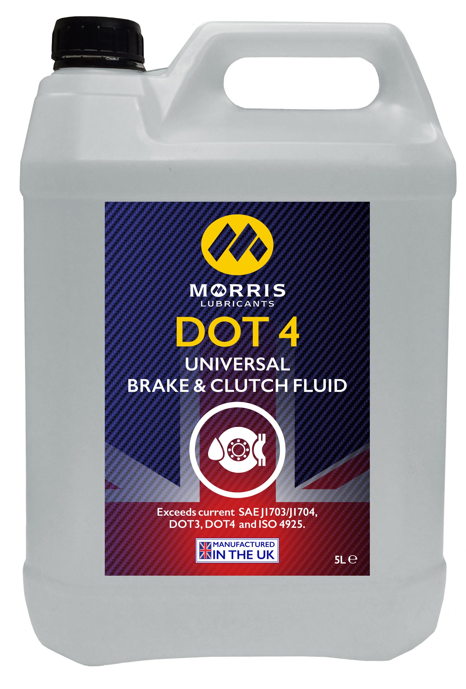 Morris Lubricants Brake Fluid DOT 4 Universal 5L