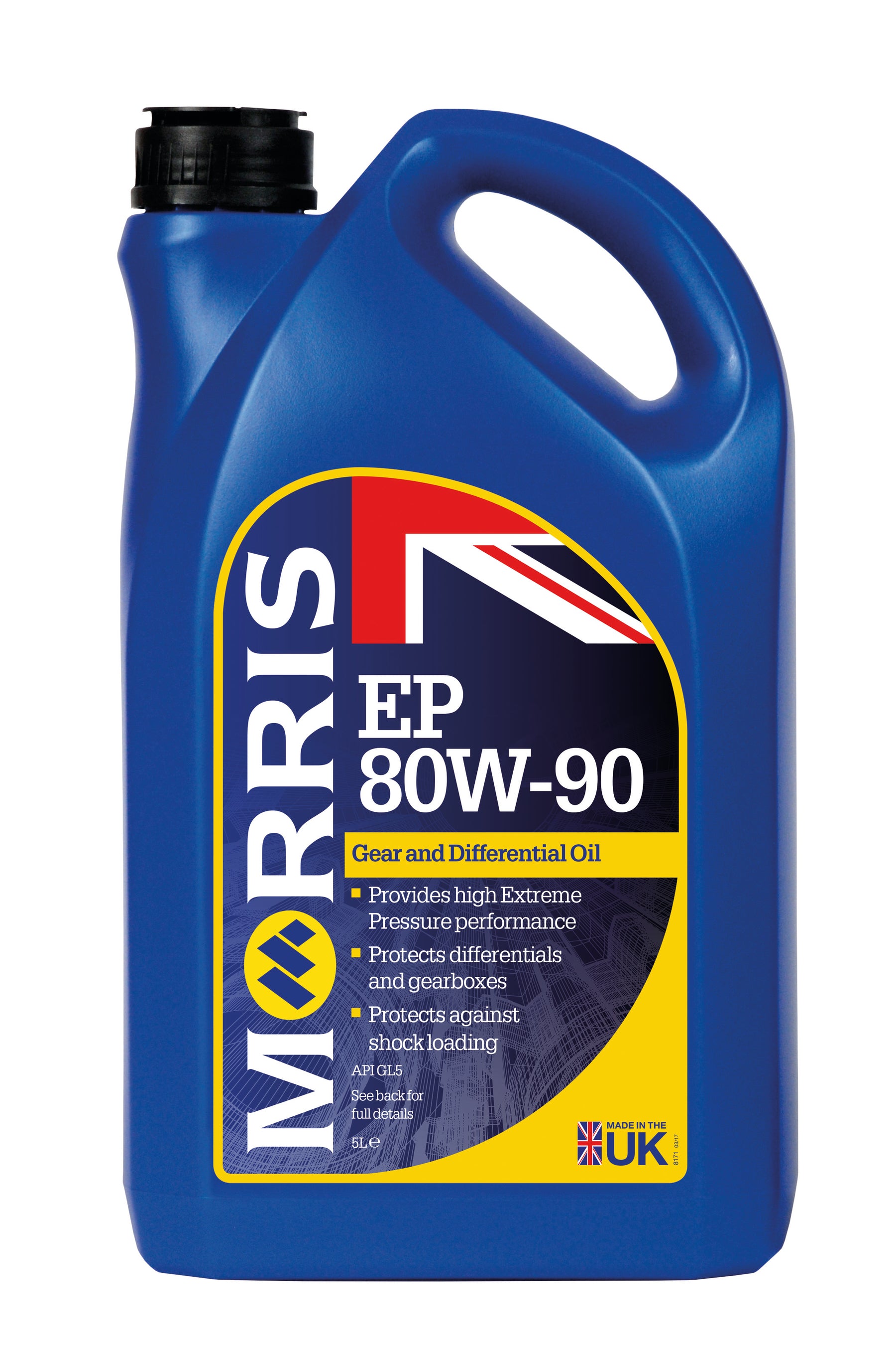 Morris Lubricants EP 80W-90 Gear Oil 5L