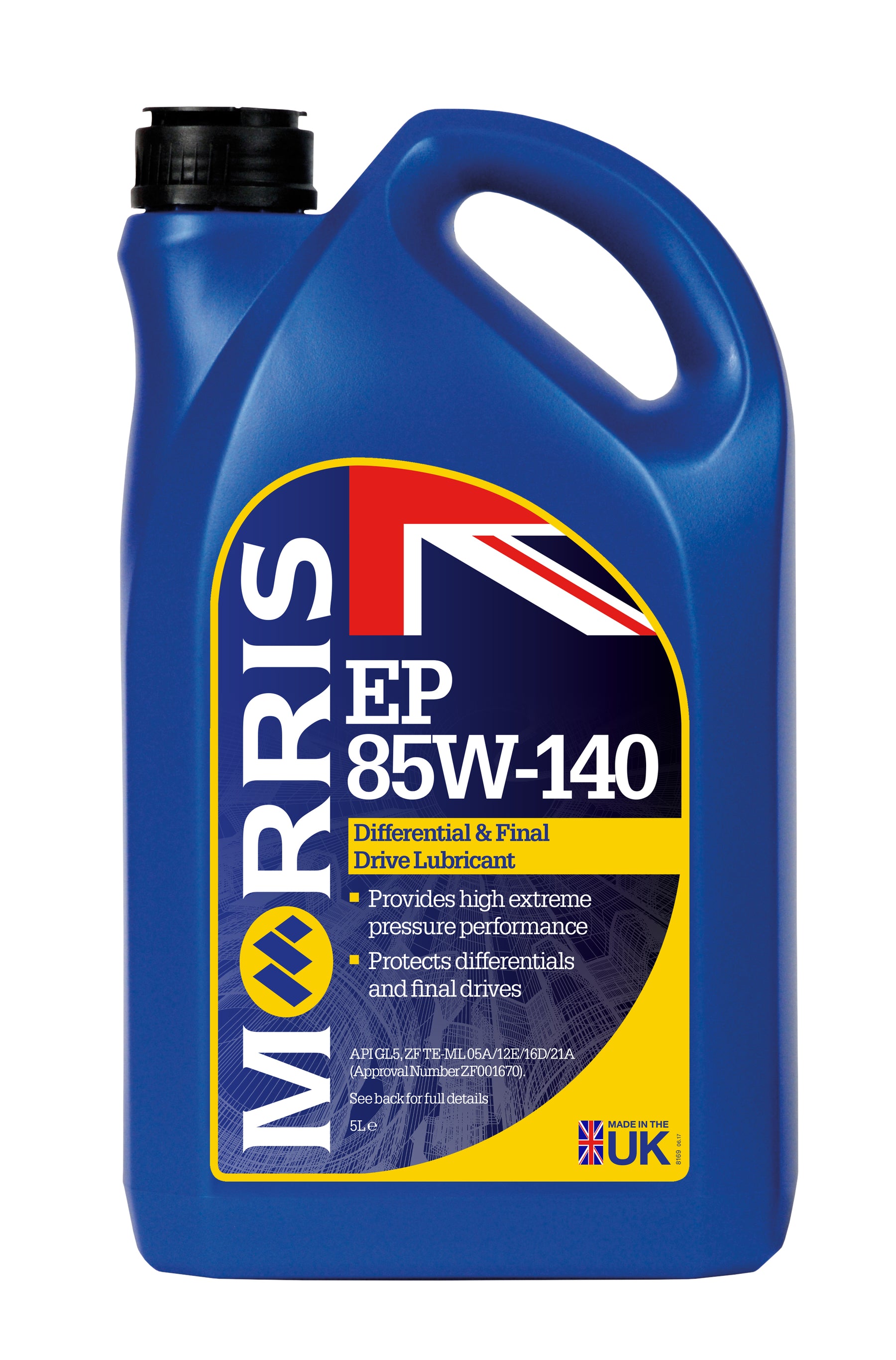 Morris Lubricants EP 85W-140 GL-5 Gear Oil