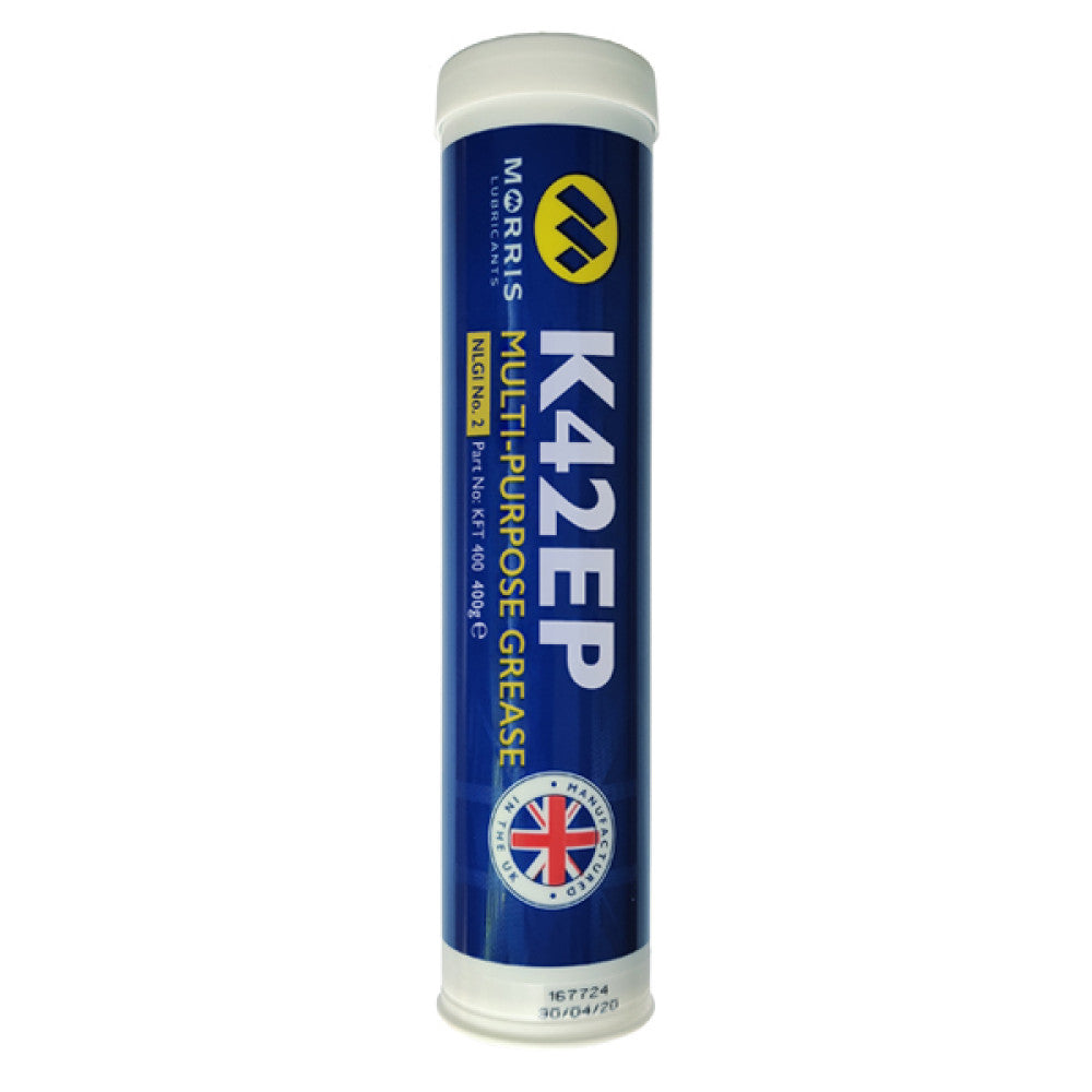 Morris Lubricants K42 Multi Purpose Grease 400g Tube