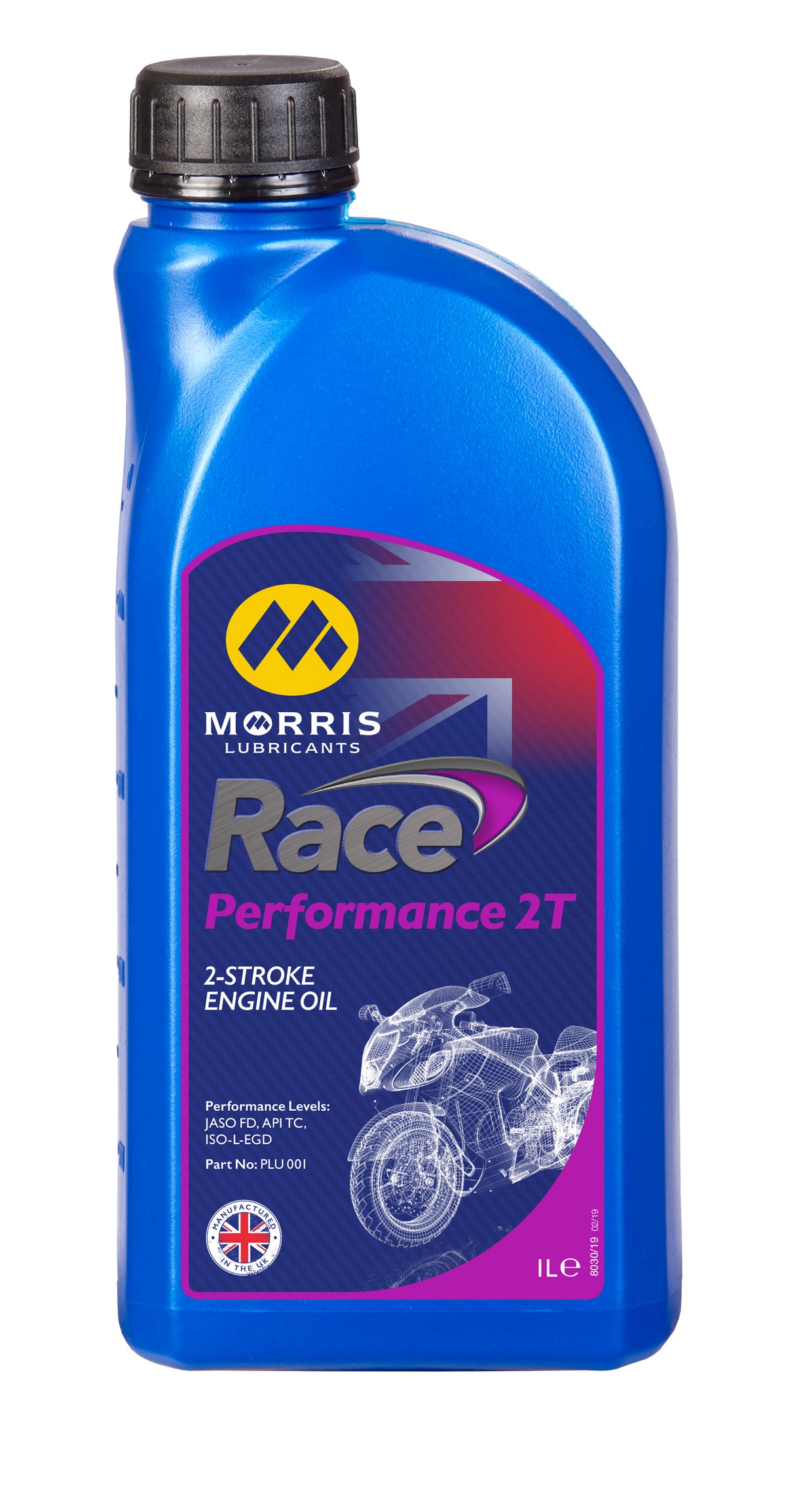 Morris Lubricants Race Performance 2T Two Stroke Oil 1L