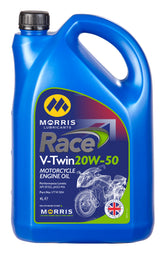 Morris Lubricants Race V-Twin 20W-50 Motorcycle Engine Oil 4L
