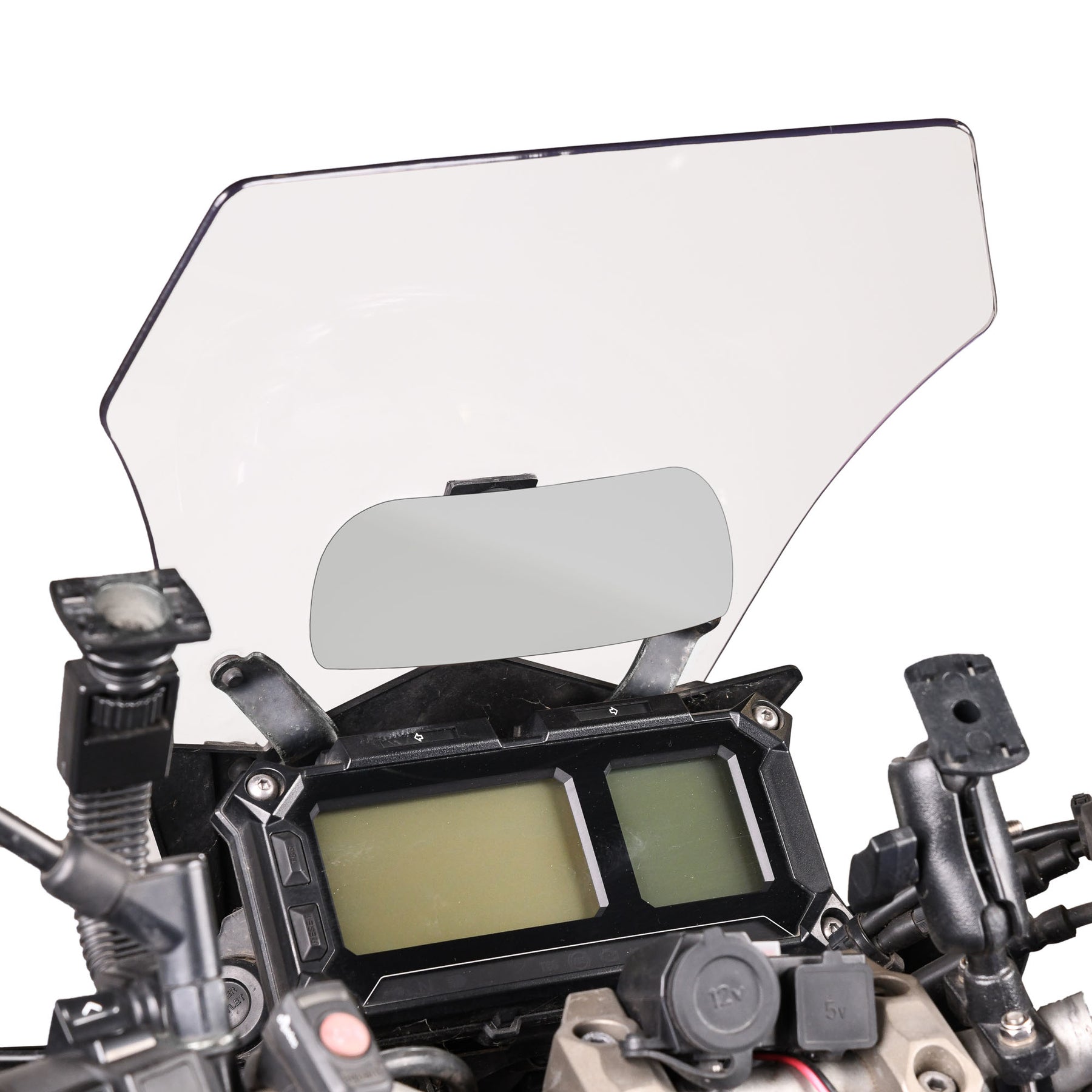 Bike It Detachable Blind Spot Mirror Universal Motorcycle Scooter MRU031